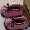 Thumbnail: Crochet Baby Shoes pink with bow