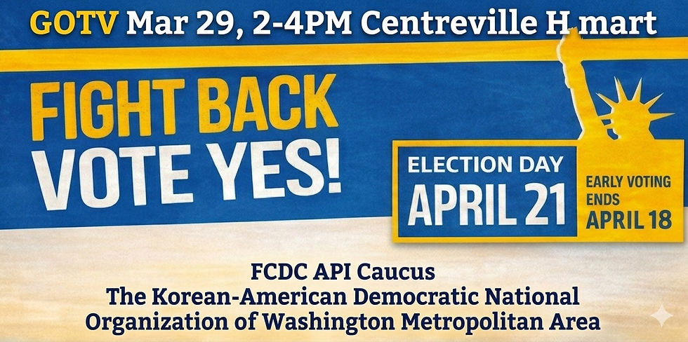 AAPI & KADNO WMA " VOTE YES" Campaign