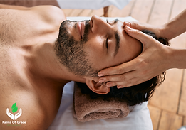 Indian and Thai head massage