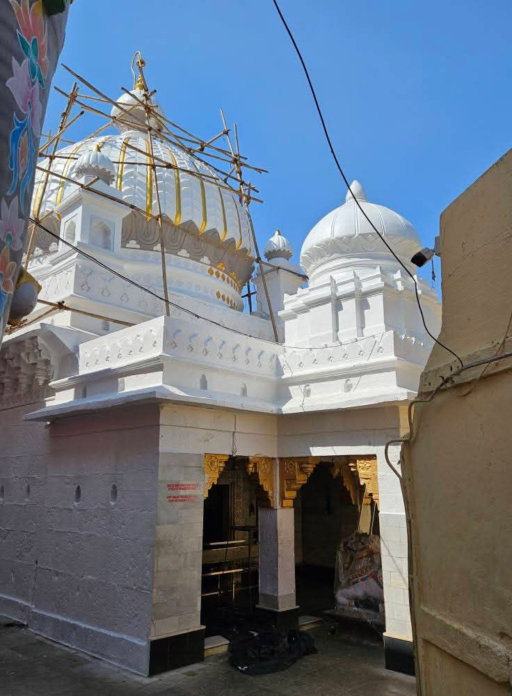 The entrance to the Shiva temple, Bhimeshwar. It is my favorite place on the temple grounds!
