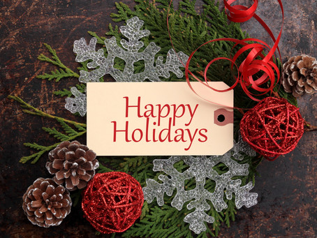 Have a Happy Holiday!