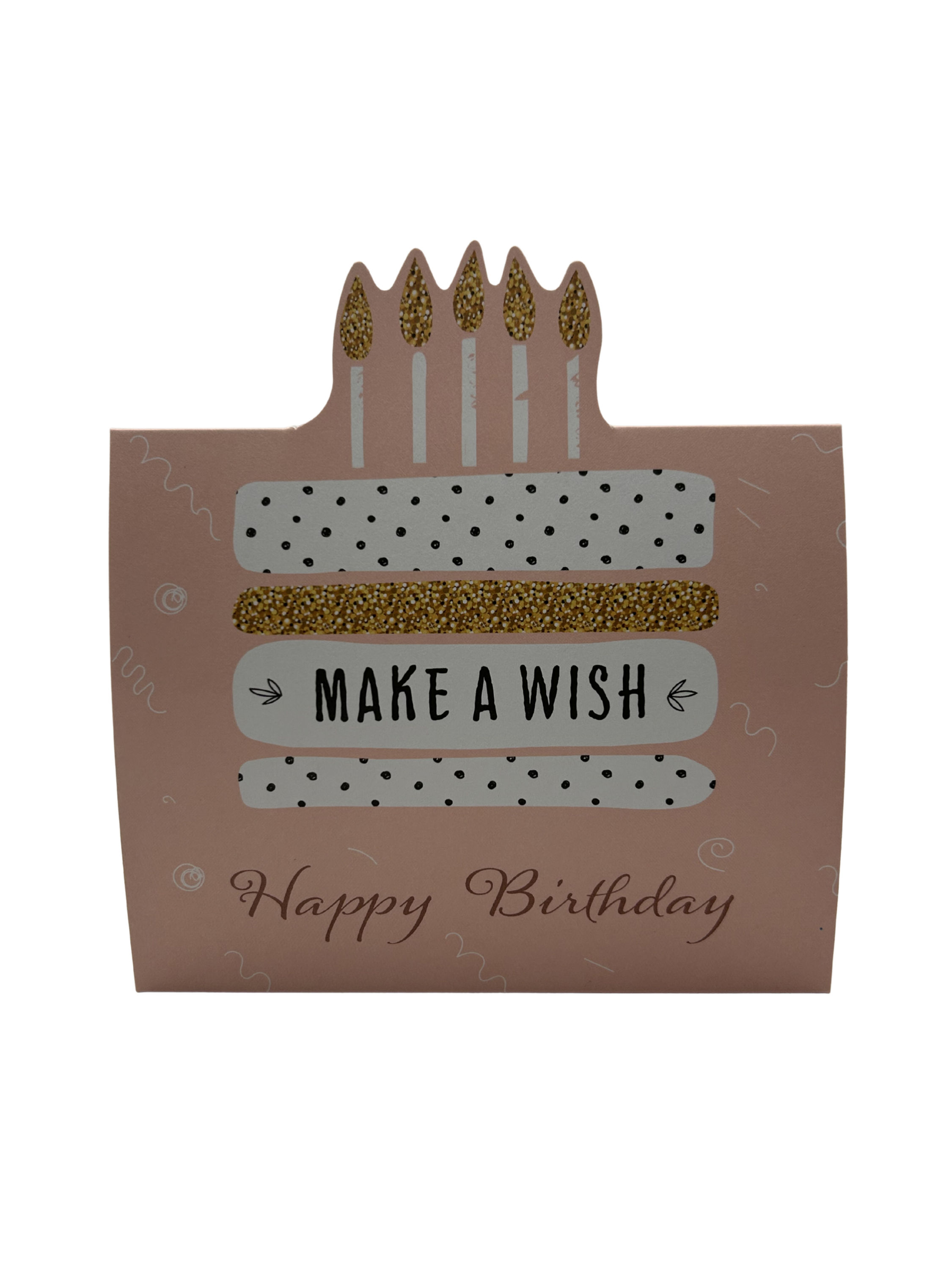 Birthday Cake Greetings Card