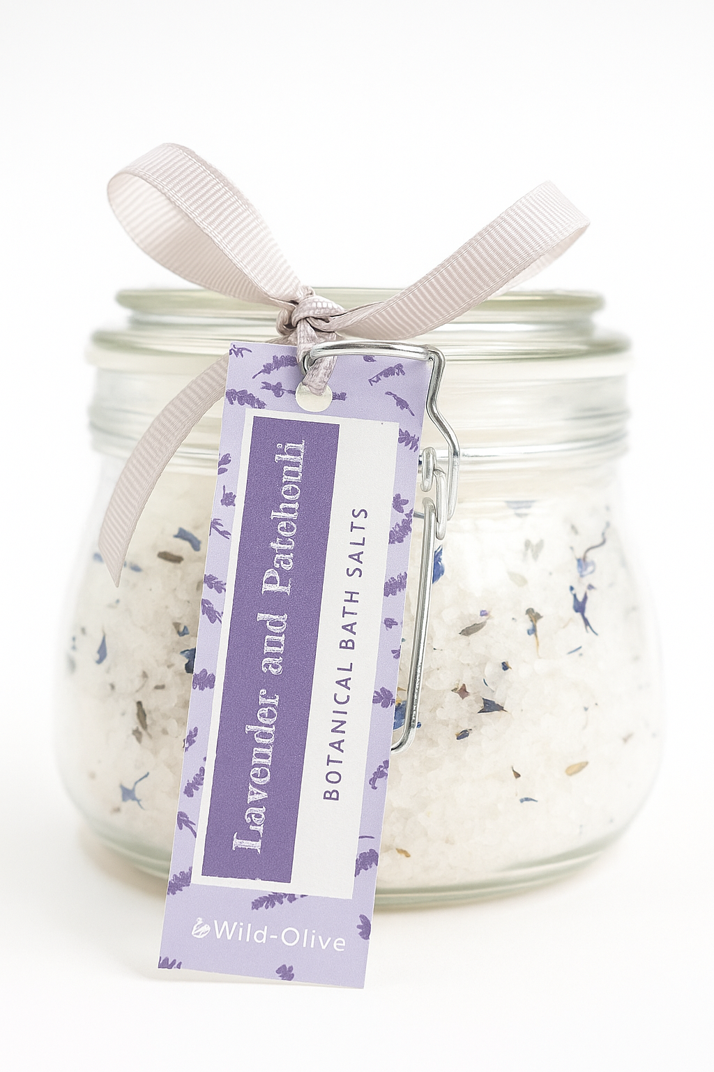 Lavender, Patchouli and Vanilla Salts