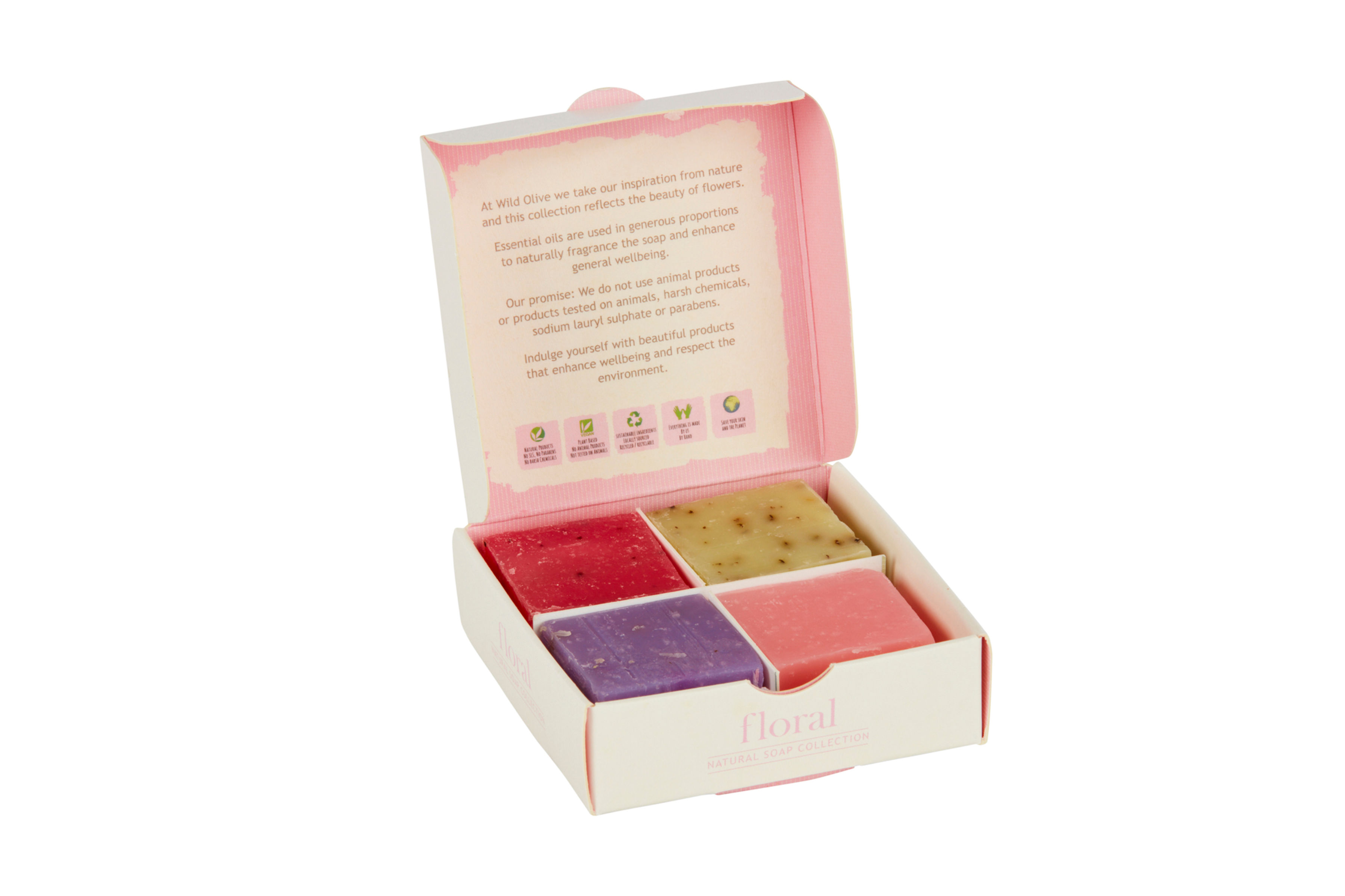 Floral Soap Collection