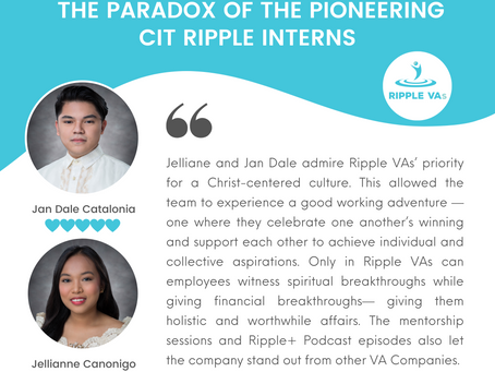 Of Science and Technology: The Paradox of the Pioneering CIT Ripple Interns.