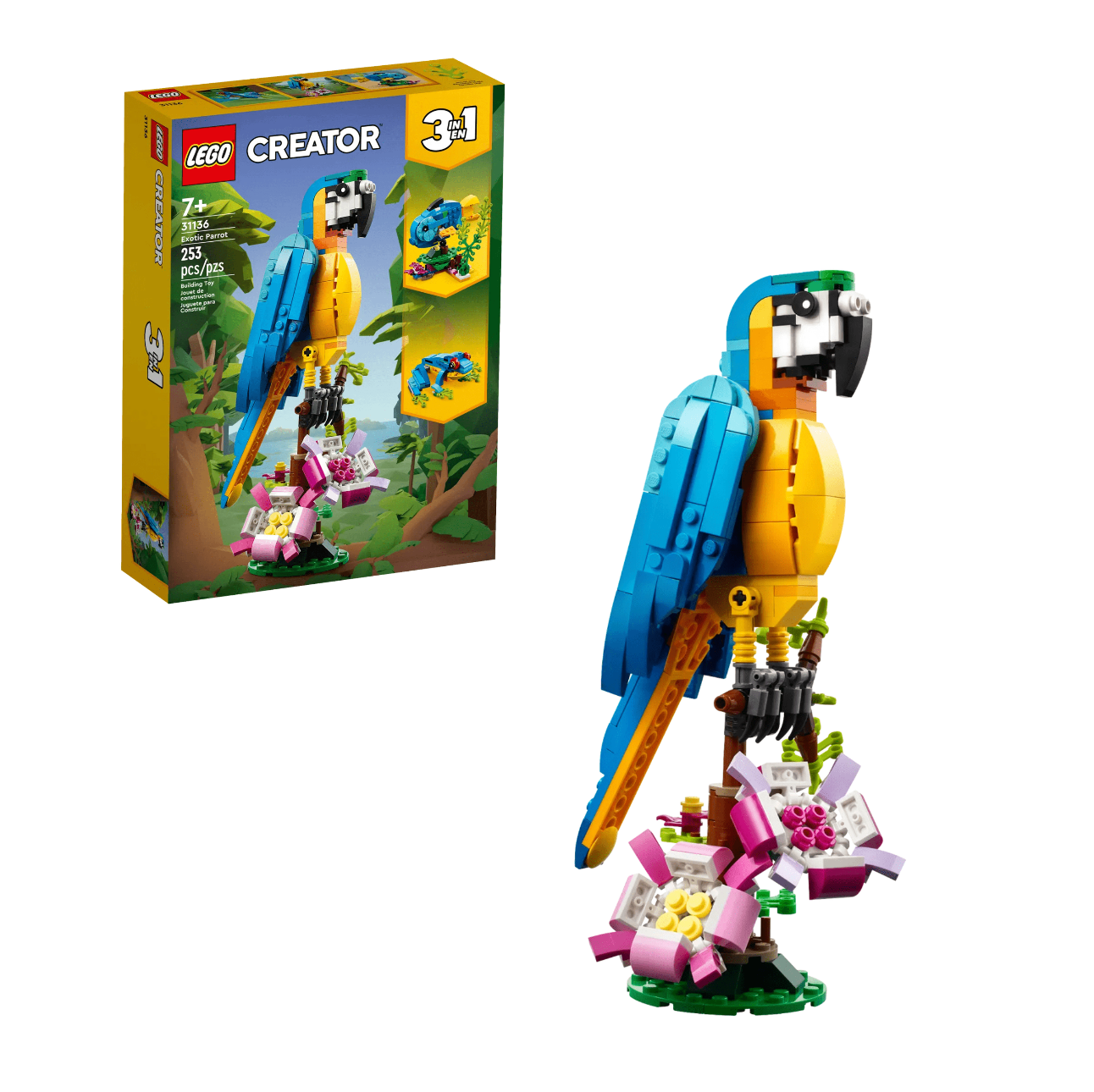LEGO® (31136) Creator 3in1 Exotic Parrot