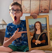 One of our talented members recreated a masterpiece — the LEGO® Art Mona Lisa, borrowed and beautifully built through Brick Borrow.