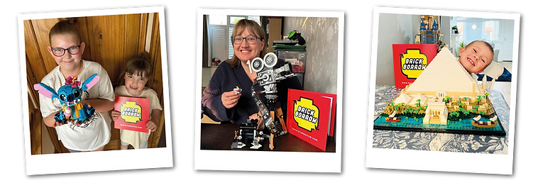 LEGO subscription gift card from Brick Borrow – delivered digitally for quick gifting.