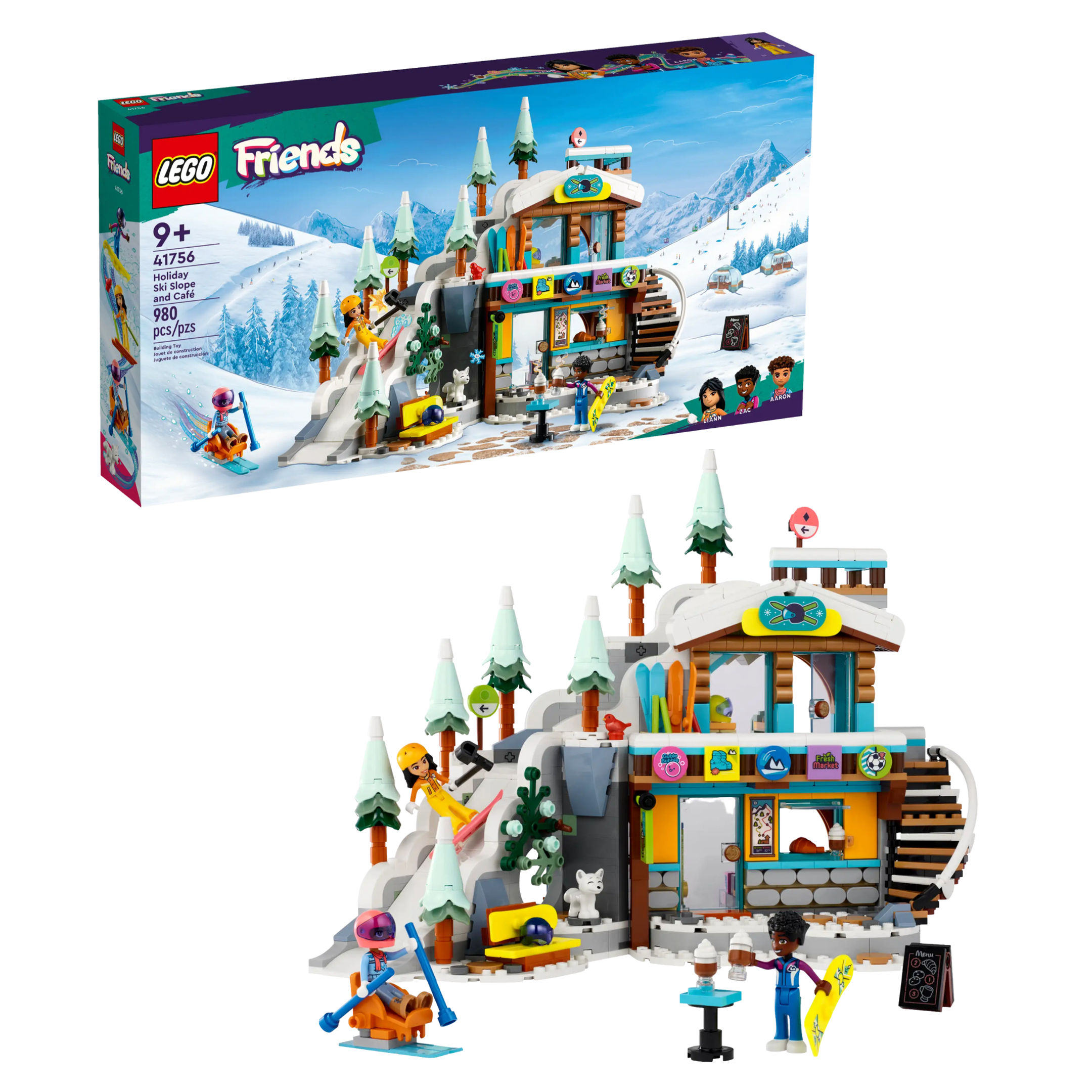 LEGO® (41756) Friends Holiday Ski Slope and Café