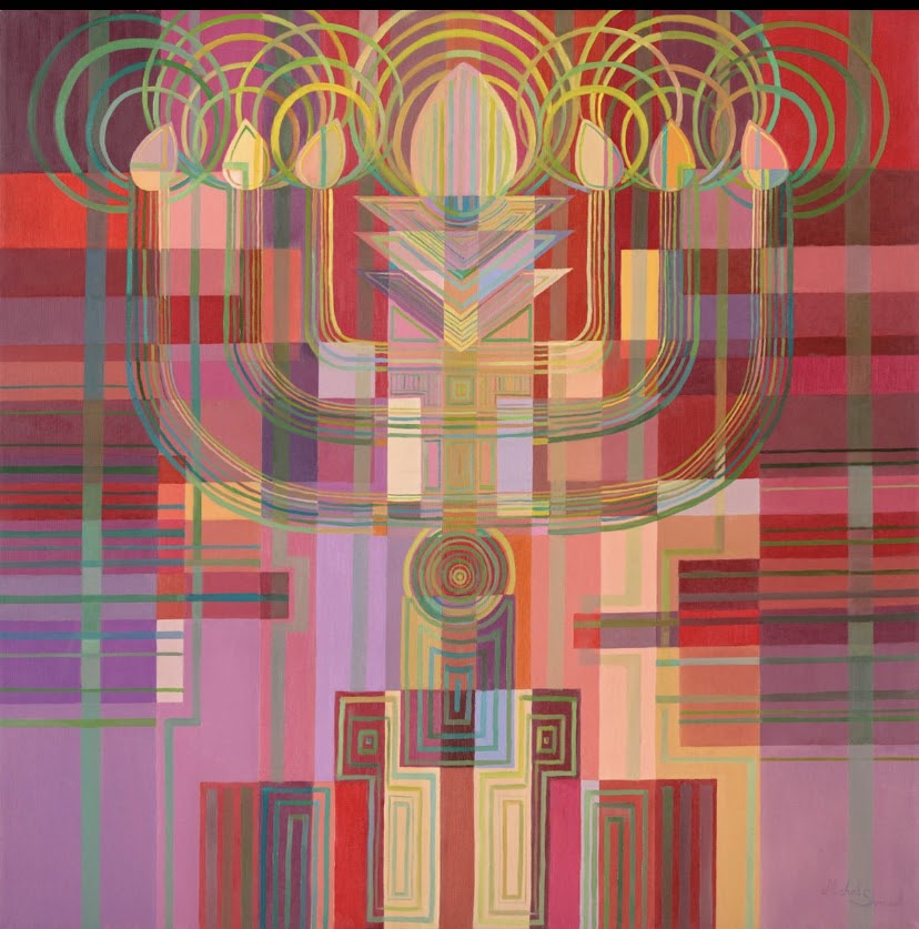 chanukah, hannukah, jewish art, jewish holiday, israeli contemporary artist