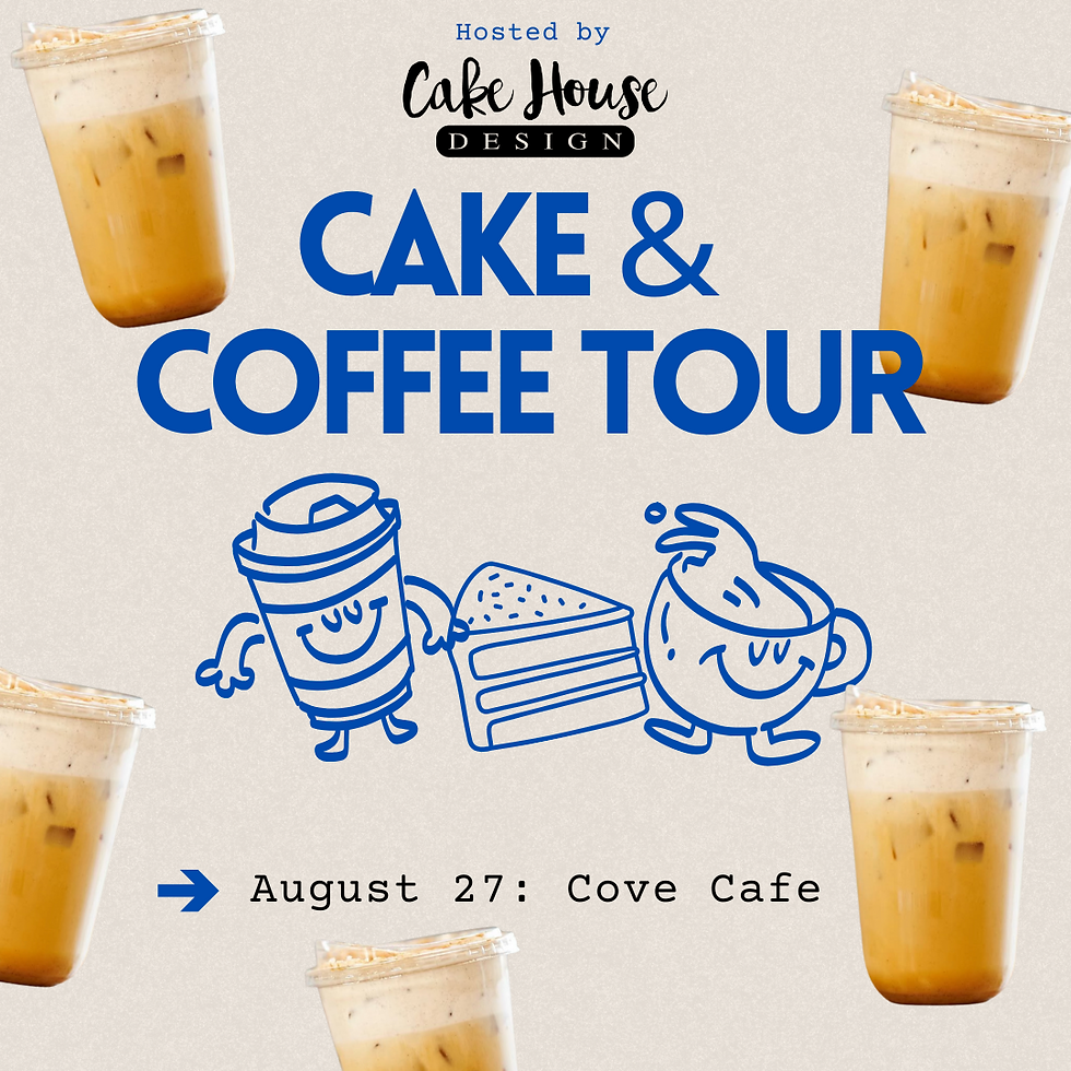 Cove Cafe~ Cake & Coffee Tour Stop #1