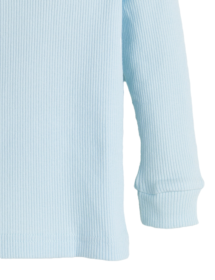 Thumbnail: [Moimoln] DUIT Ribbed fabric slim fit Set