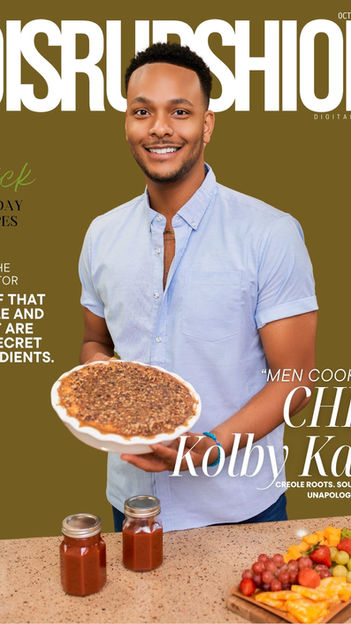 ‘Men Cook Too’: Chef Kolby Kash Serving Flavor, Legacy & Love