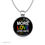 Thumbnail: 12 inch Love Is Love Necklaces - Variety - Glass Dome Cabochon Pendant
