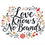 Thumbnail: Love Knows No Bounds Poster with Hangers