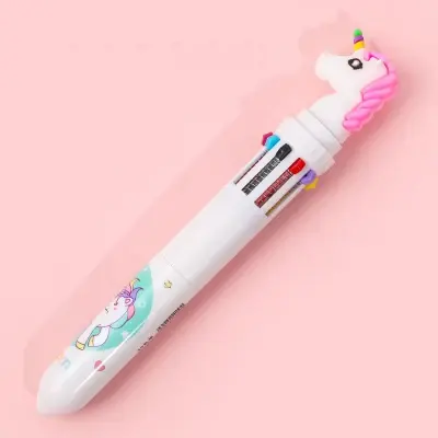 Thumbnail: Kawaii 10 Colors Ballpoint Gel Pens