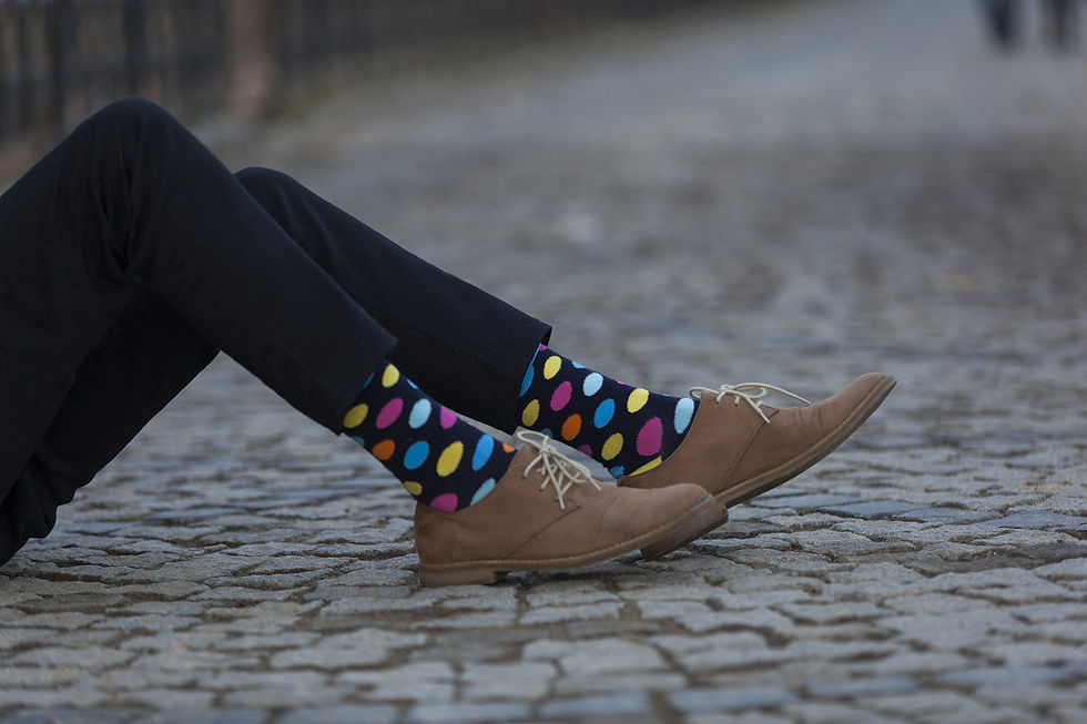 Thumbnail: Men's Dapper Mix Set Socks