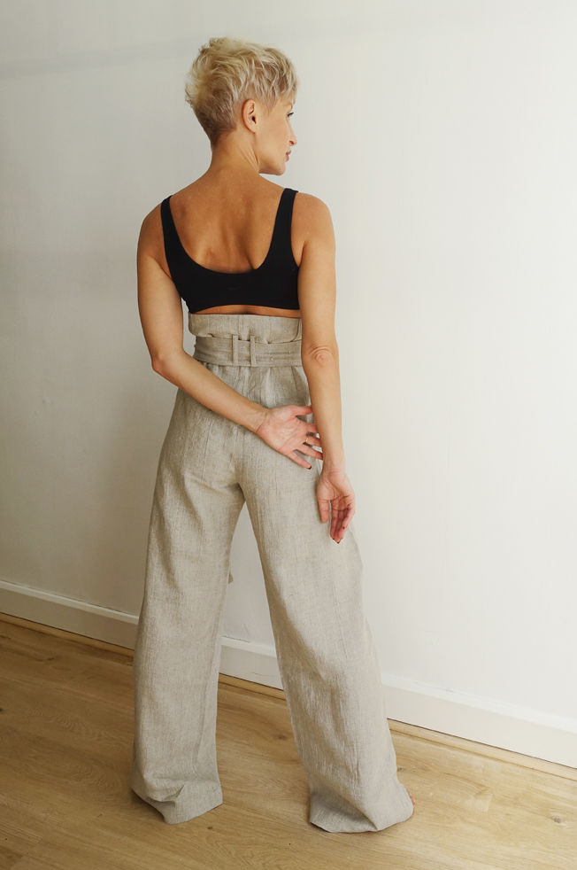 Thumbnail: Jaro | wide pants | canvas