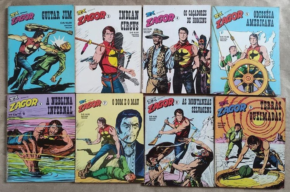 Miniatura: COLEÇÃO ZAGOR EDITORA VECCHI do nº 1 ao 53