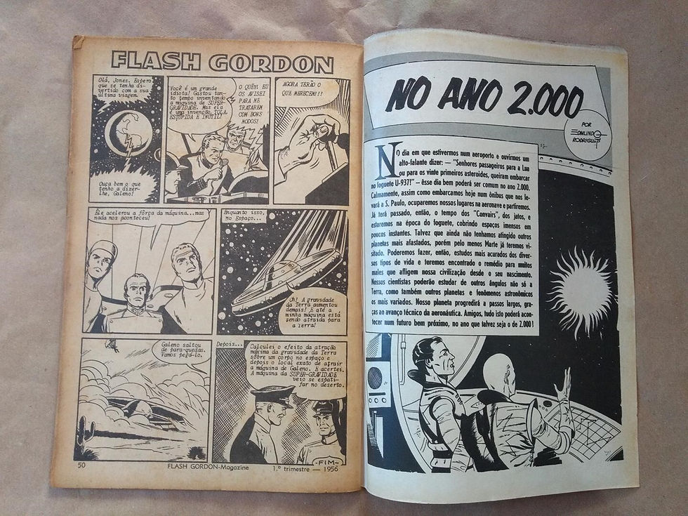 Miniatura: FLASH GORDON Nº 1 JANEIRO 1956