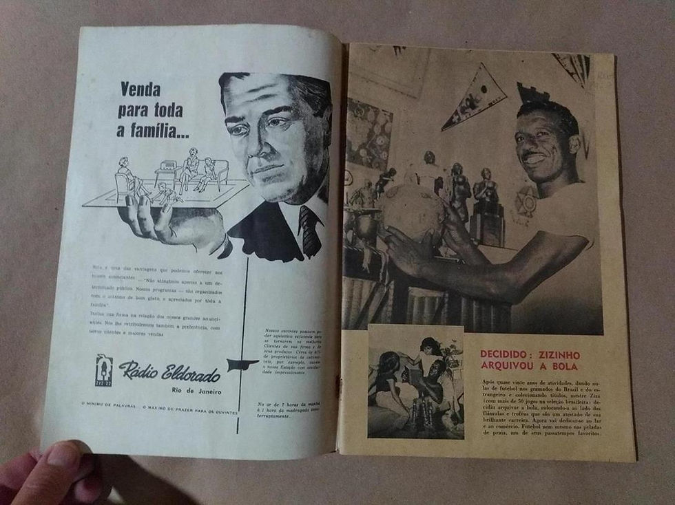 Miniatura: REVISTA DO ESPORTE Nº 1 - PELÉ NA CAPA