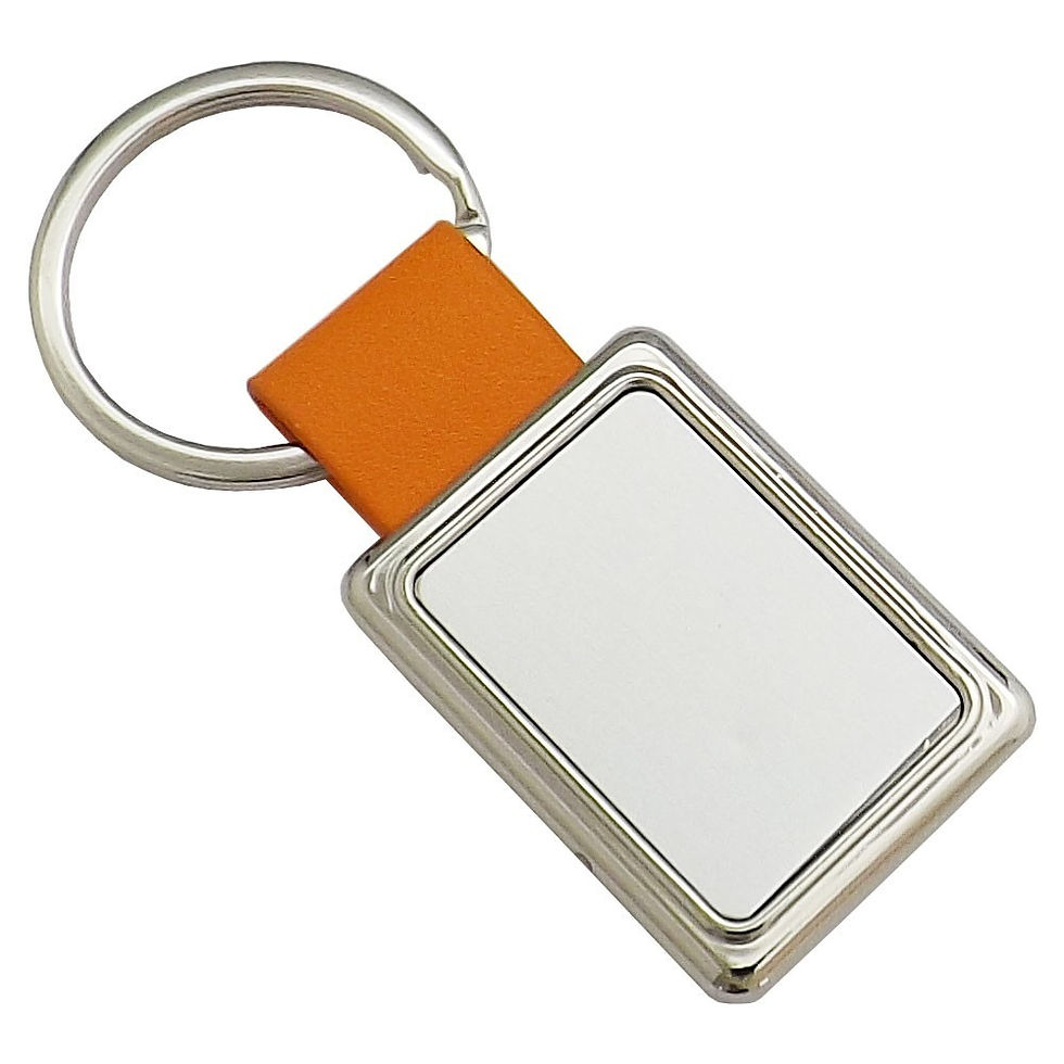 Miniatura: Chaveiro de Metal Emborrachado - 12268