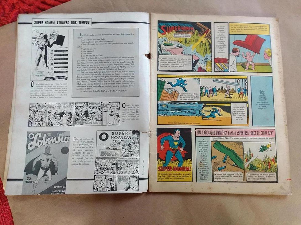 Miniatura: ALMANAQUE SUPERMAN NOSTALGIA EBAL - 1975