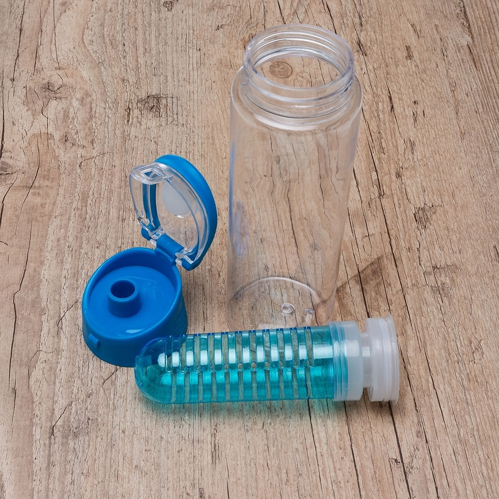 Miniatura: Squeeze Plástico 700ml com Infusor - 13764B
