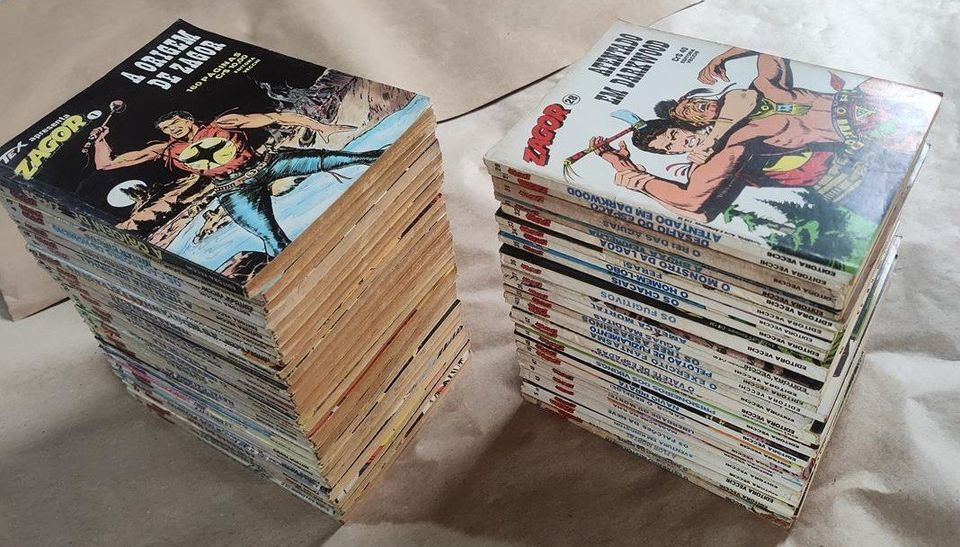 Miniatura: COLEÇÃO ZAGOR EDITORA VECCHI do nº 1 ao 53