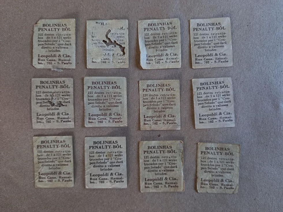 Miniatura: FIGURINHAS BOLINHAS PENALTY BOL - ANOS 40