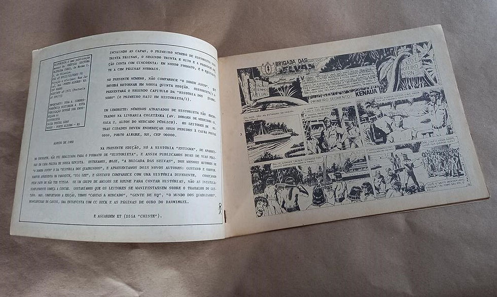 Miniatura: HISTORIETA COLEÇÃO COM SEIS REVISTAS