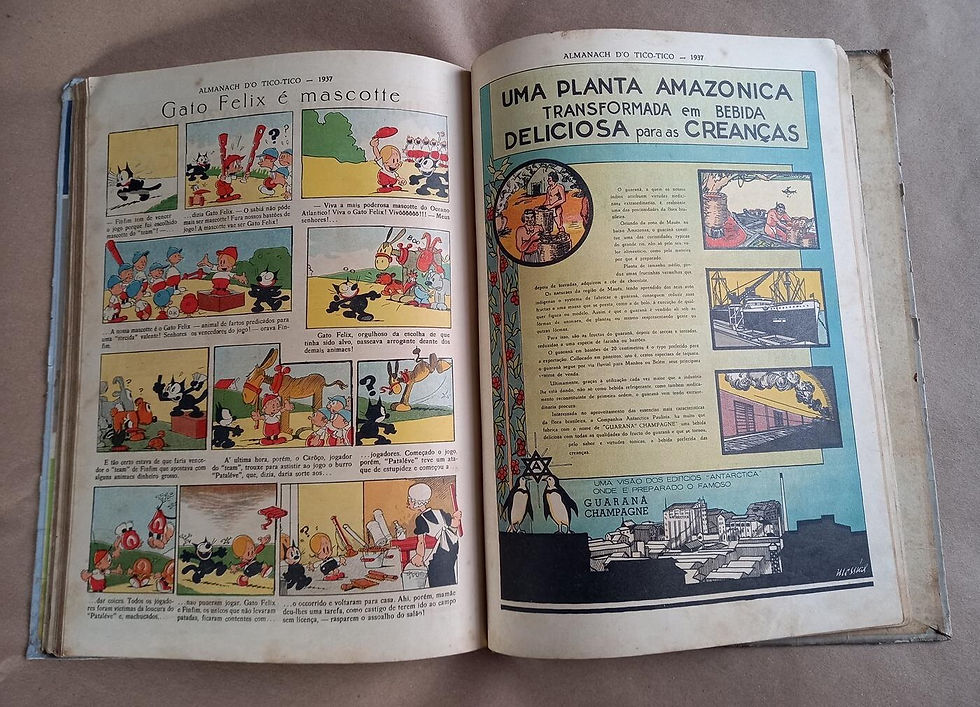 Miniatura: ALMANAQUE O TICO TICO - ANO 1937