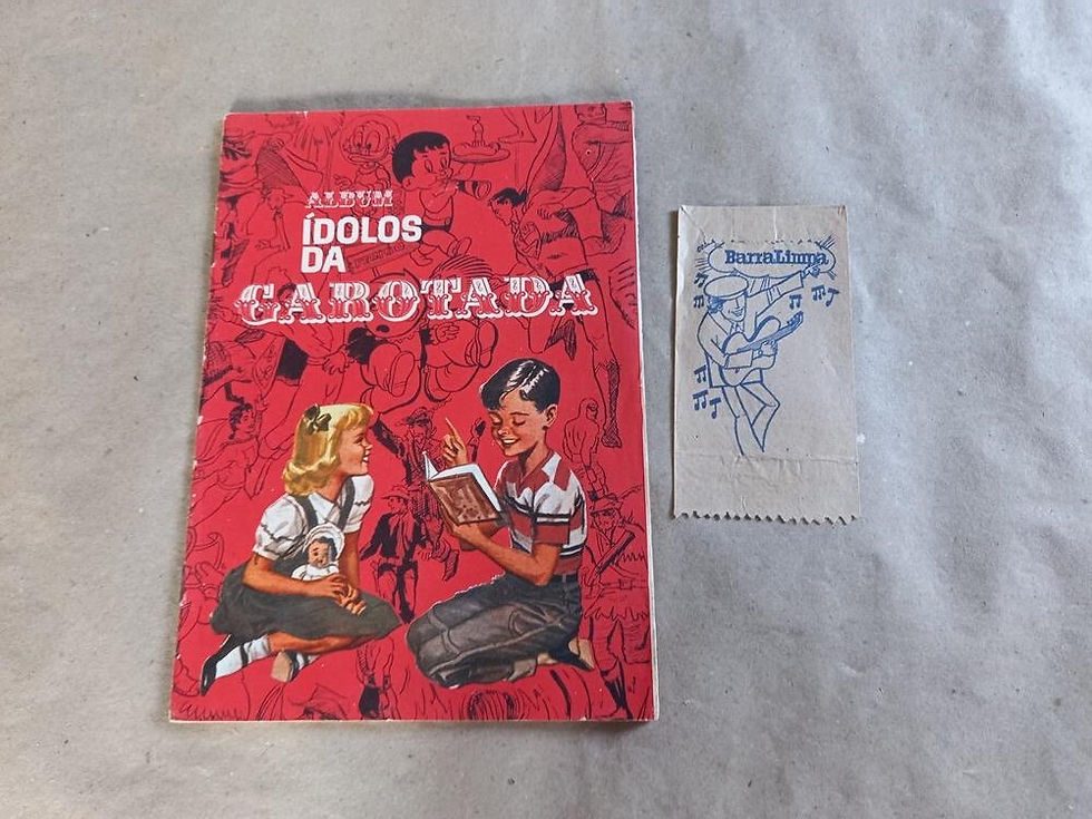 Miniatura: ÁLBUM ÍDOLOS DA GAROTADA E PACOTINHO
