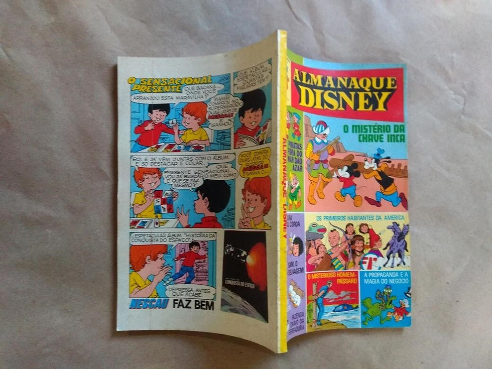 Miniatura: ALMANAQUE DISNEY Nº 5 JULHO 1971