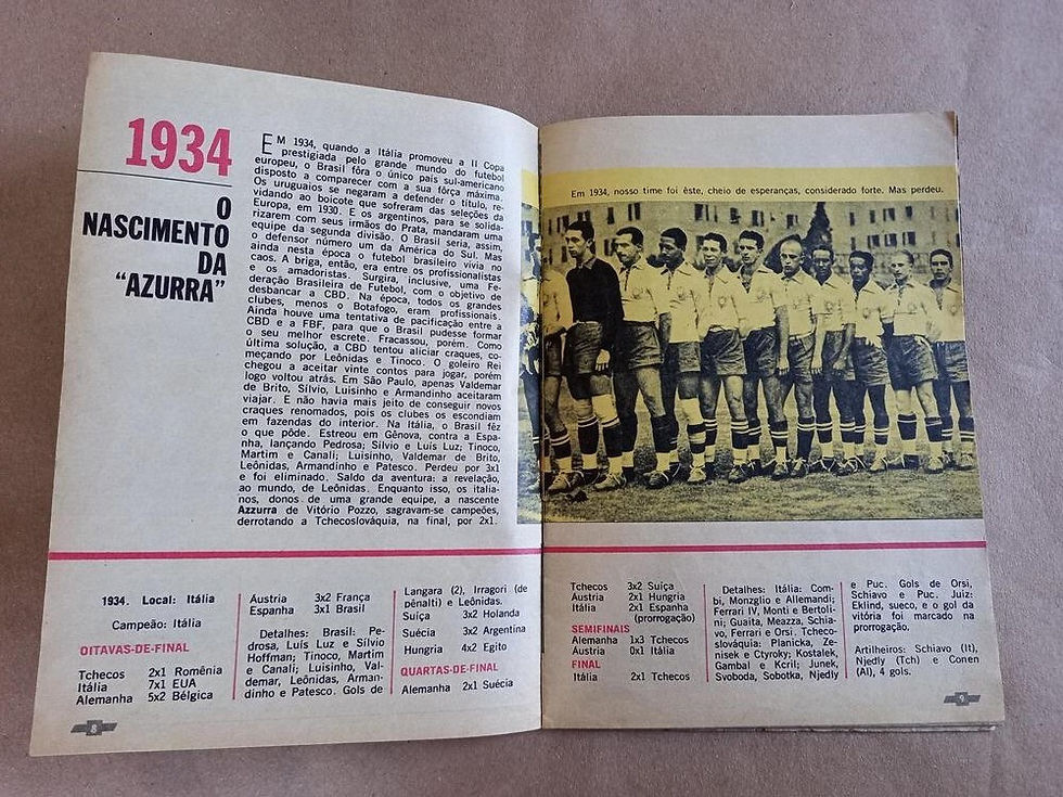 Miniatura: MANCHETE ESPORTIVA BRINDE GENERAL MOTORS COPA 66