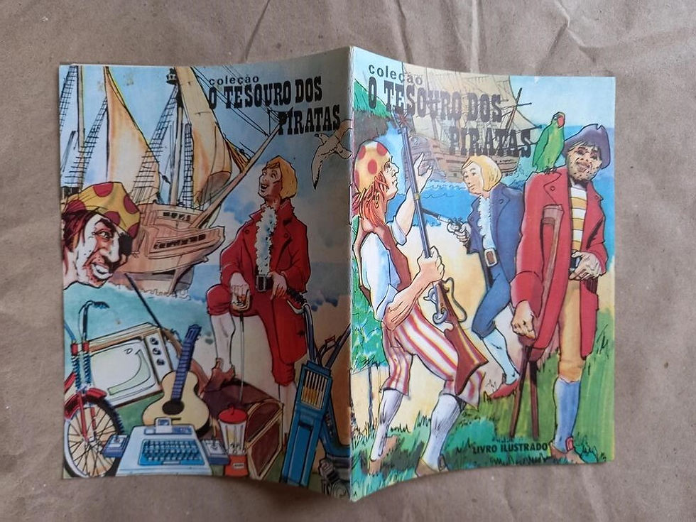 Miniatura: ÁLBUM DE FIGURINHAS O TESOURO DOS PIRATAS