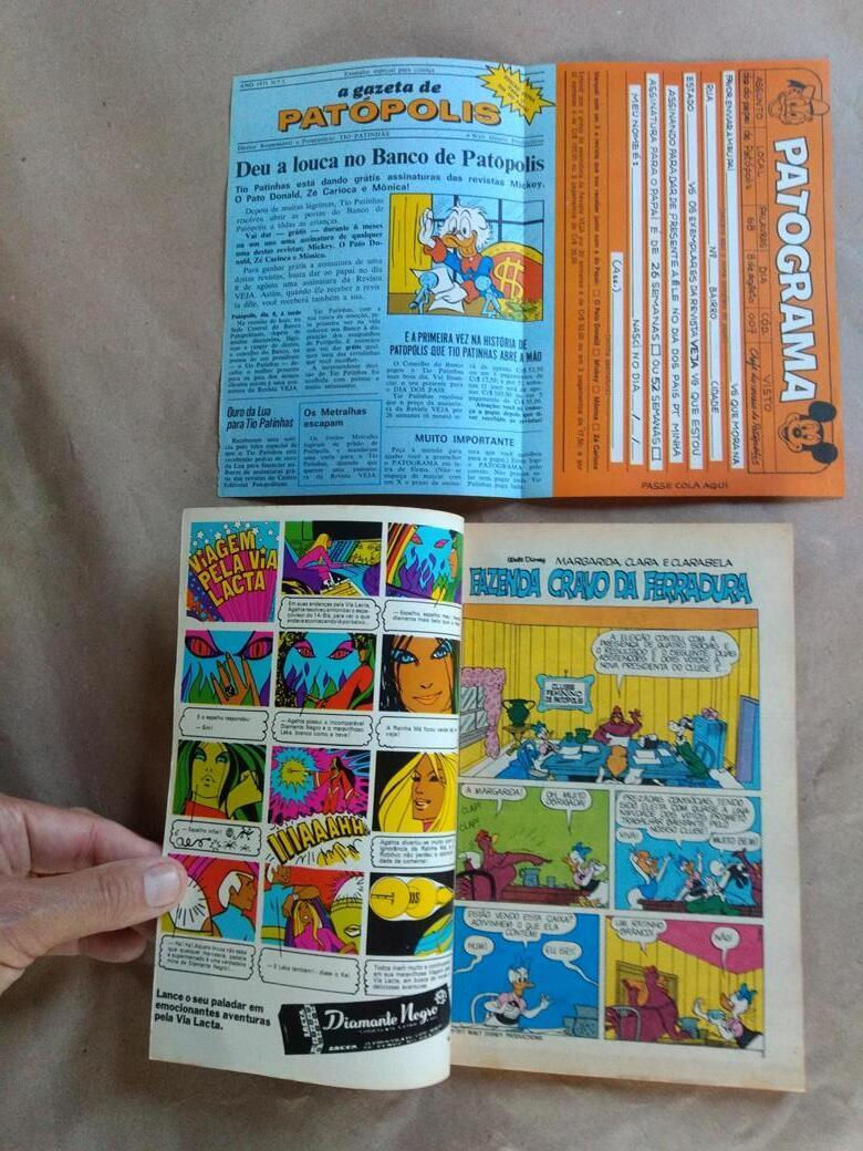 Miniatura: ALMANAQUE DISNEY Nº 5 JULHO 1971