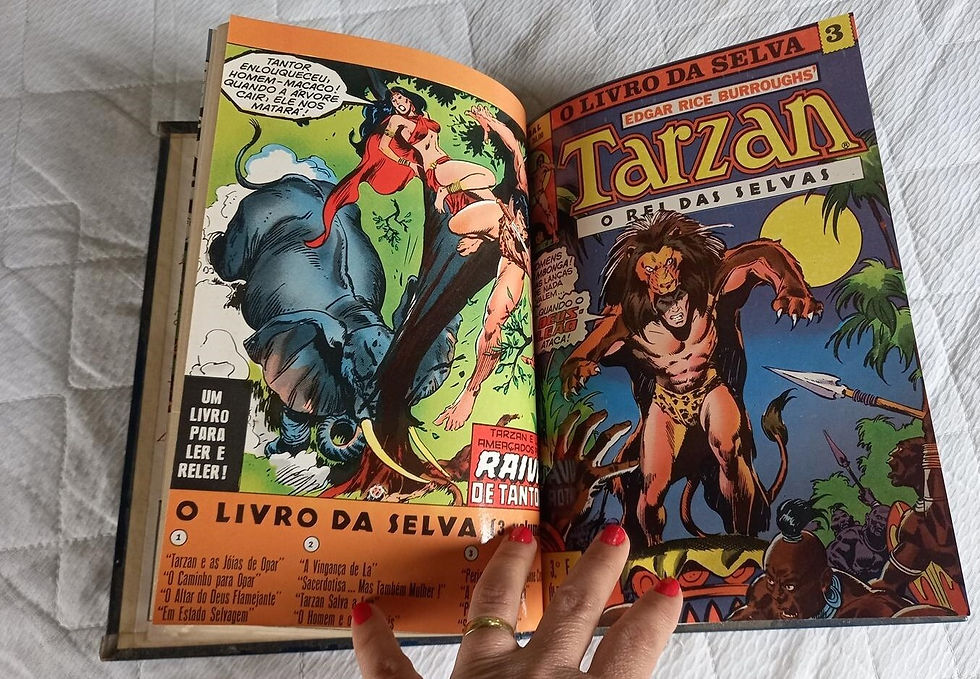 Miniatura: COLEÇÃO ENCADERNADA O LIVRO DA SELVA TARZAN