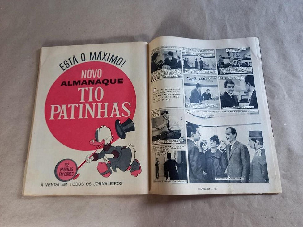 Miniatura: REVISTA CAPRICHO Nº 145 MARÇO 1964