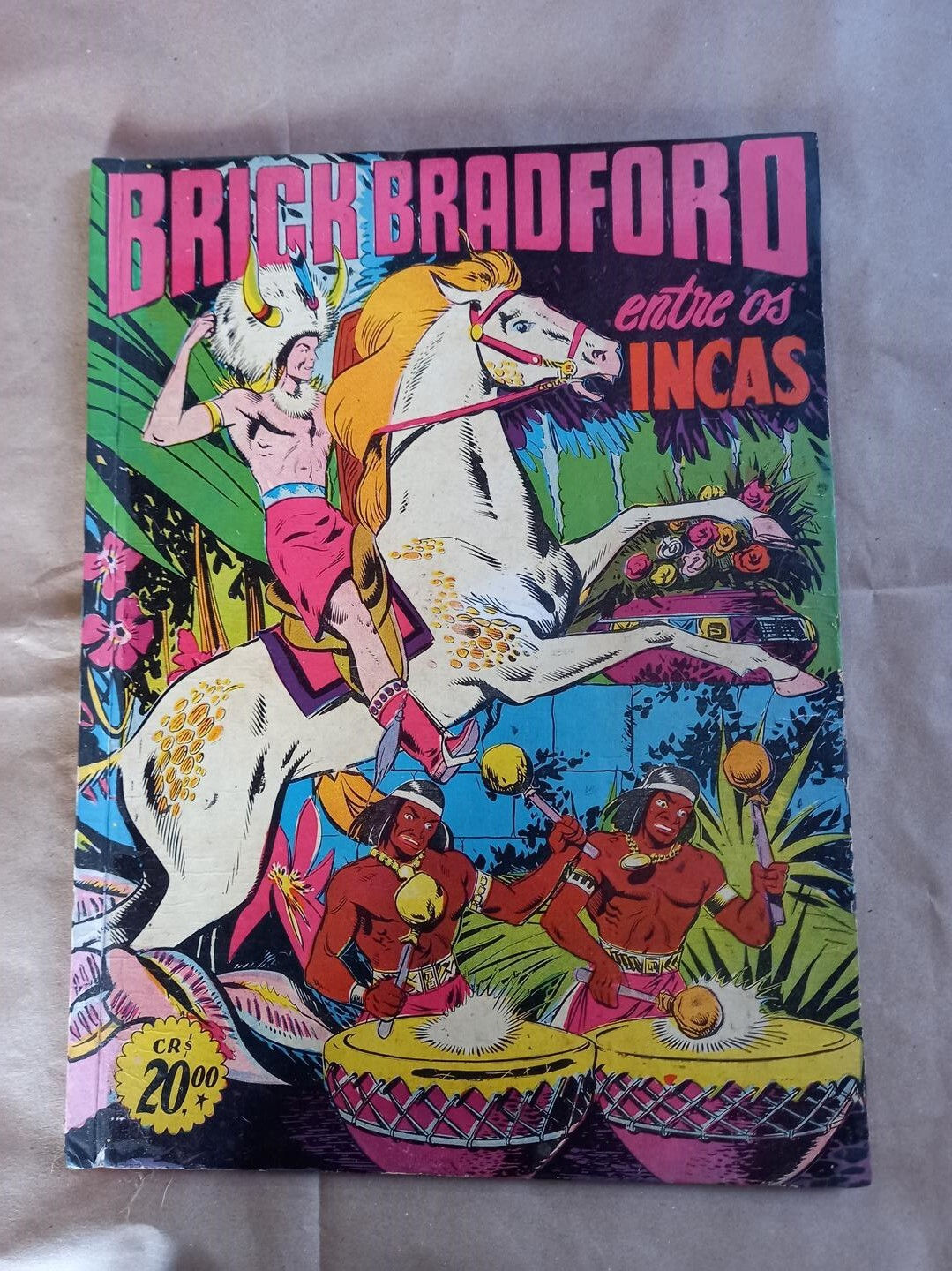 BRICK BRADFORD ENTRE OS INCAS - ANOS 40