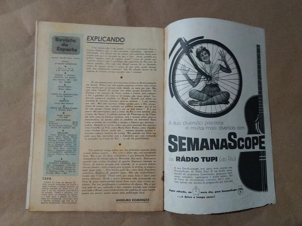 Miniatura: REVISTA DO ESPORTE Nº 4 ABRIL 1959