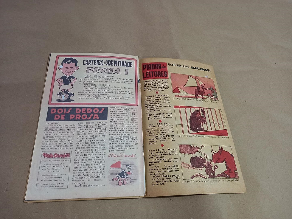 Miniatura: PATO DONALD Nº 22 ABRIL 1952