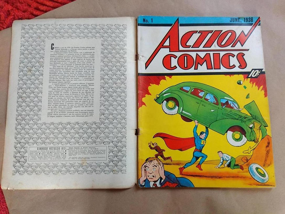 Miniatura: ALMANAQUE SUPERMAN NOSTALGIA EBAL - 1975