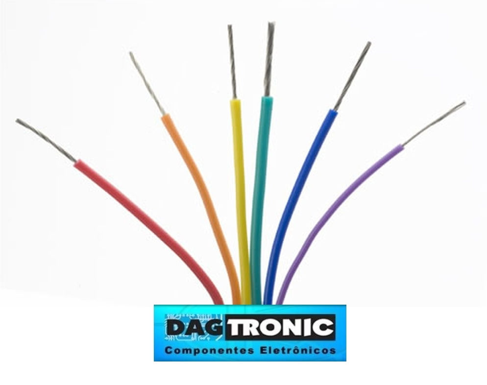 Cabinho Flexível 24AWG (0,20mm)