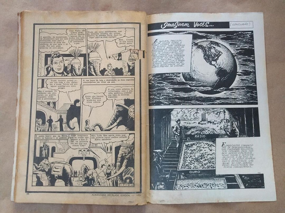 Miniatura: ALMANAQUE DO FLASH GORDON 1959