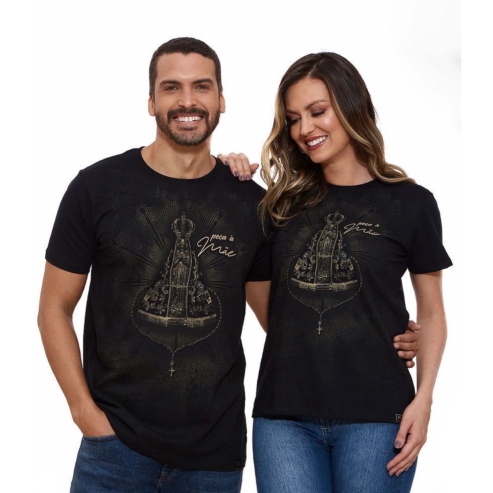 Miniatura: Baby Look Aparecida Mãe Intercessora