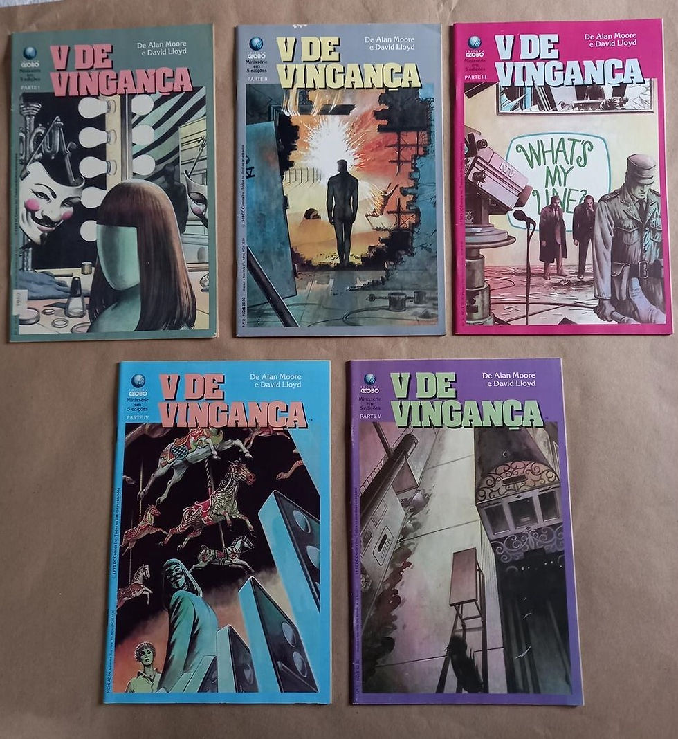 Miniatura: MINISSÉRIE V DE VINGANÇA - COMPLETA