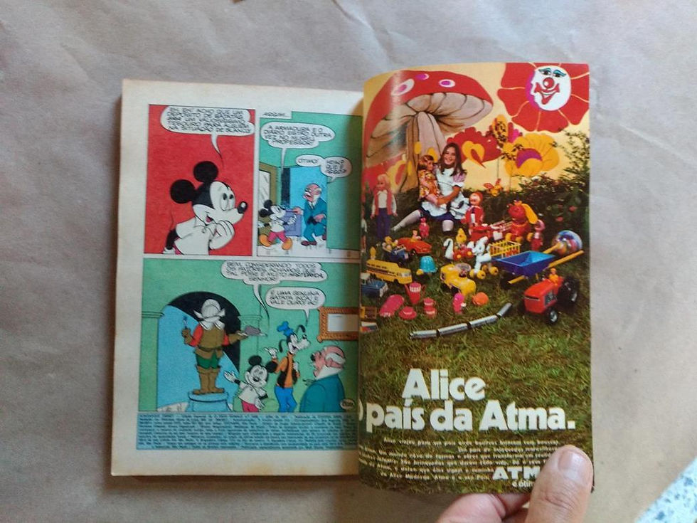 Miniatura: ALMANAQUE DISNEY Nº 5 JULHO 1971
