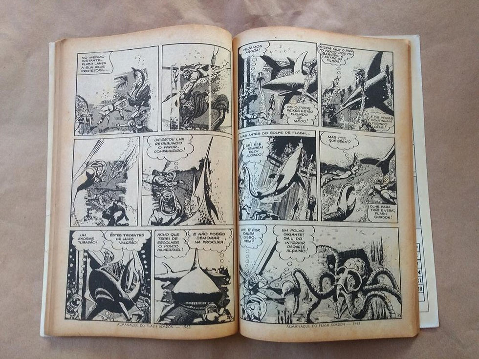 Miniatura: ALMANAQUE DO FLASH GORDON 1963