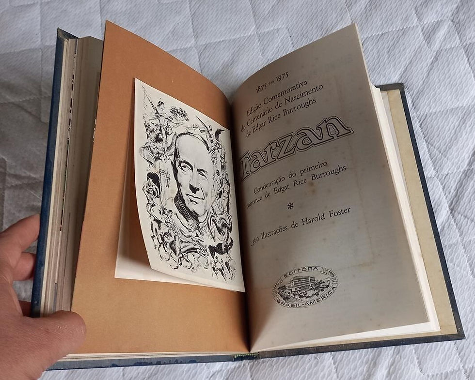 Miniatura: COLEÇÃO ENCADERNADA O LIVRO DA SELVA TARZAN